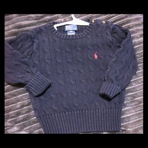 Grayish Navy color Boys Ralph Lauren sweater